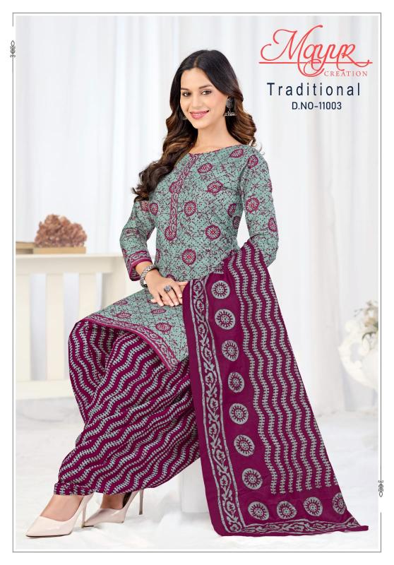 Mayur traditional vol 11 dress material wholesale market